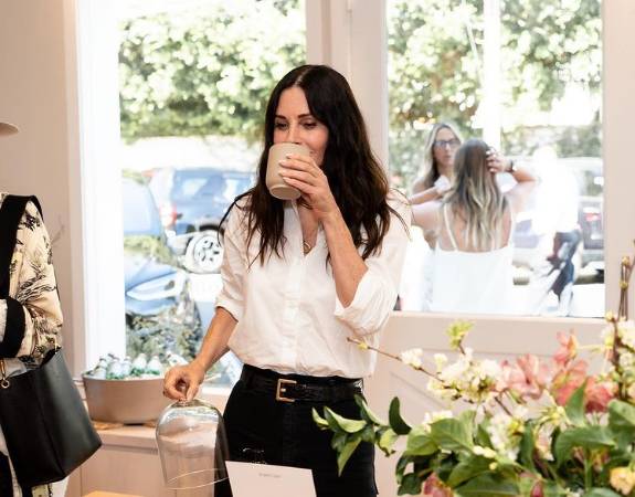 A beautiful picture from Courteney Bass Cox's Instagram.